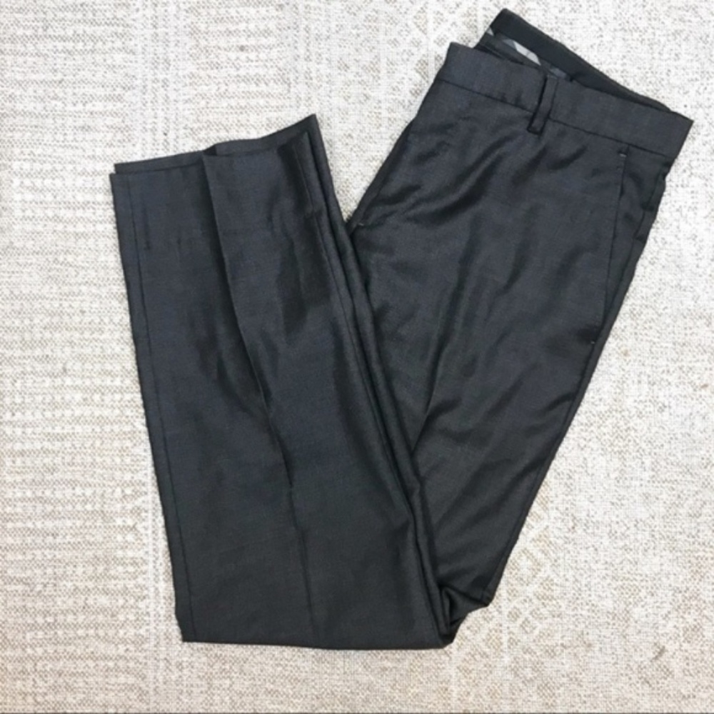 Burberry Men's suit pant trouser gray wool size 32